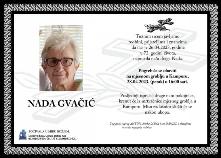 NADA GVAČIĆ