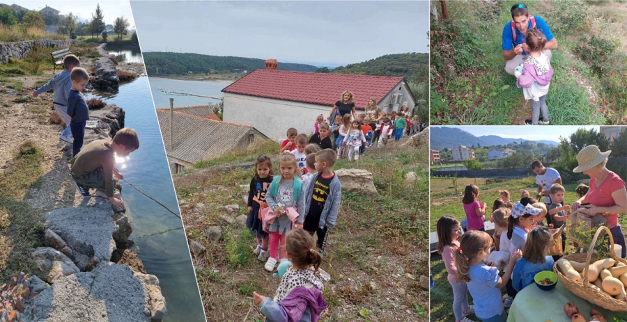 Dječji vrtić Pahuljica na učinkovit i zdrav način, aktivnostima na otvorenom, obilježio Svjetski dan pješačenja