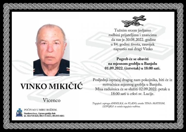 VINKO MIKIČIĆ – Vicenco