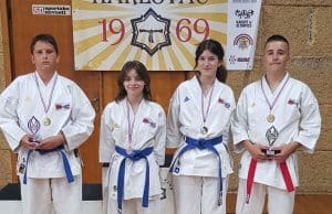 17. Karlovac Open | Dva zlata i dva srebra za karatiste i karatistice KK Rab Enpi