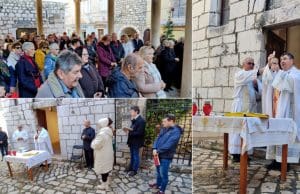 Misnim slavljem pred ulazom u crkvu sv. Nikole u gradu Rabu vjernici obilježili blagdan velikog sveca