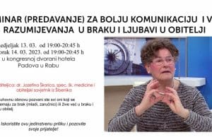 Seminar za bolju komunikaciju i više razumijevanja u braku i ljubavi u obitelji