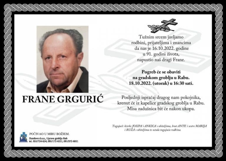FRANE GRGURIĆ