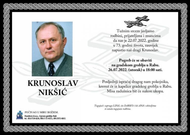 KRUNOSLAV NIKŠIĆ