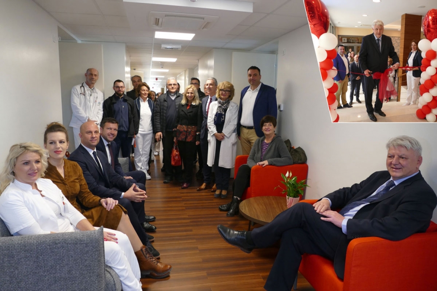 Na Rabu otvoren novouređeni bolnički paviljon Županijske specijalne bolnice za psihijatriju i rehabilitaciju „Insula“ Na Rabu otvoren novouređeni bolnički paviljon Županijske specijalne bolnice za psihijatriju i rehabilitaciju „Insula“