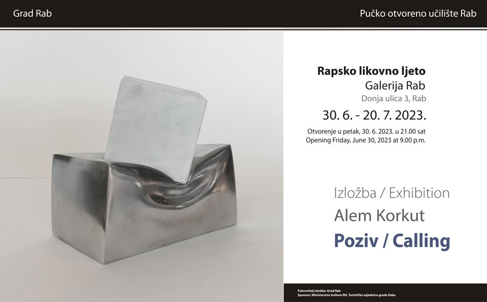 U Galeriji Rab otvara se izložba Alema Korkuta