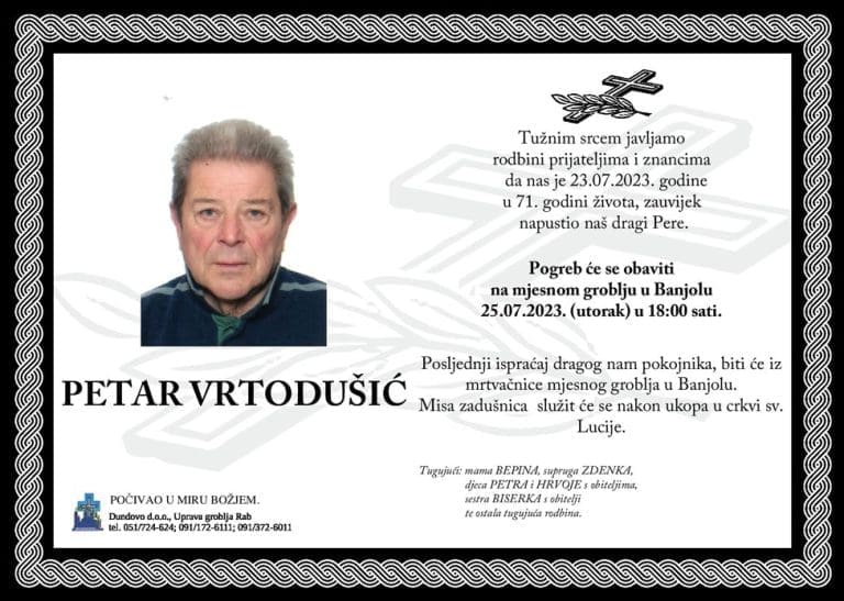 PETAR VRTODUŠIĆ