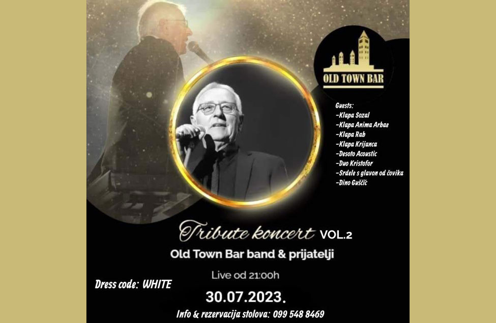 Rapski koncert sjećanja na Olivera Dragojevića