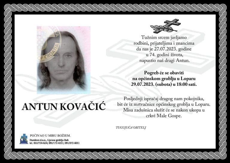 ANTUN KOVAČIĆ