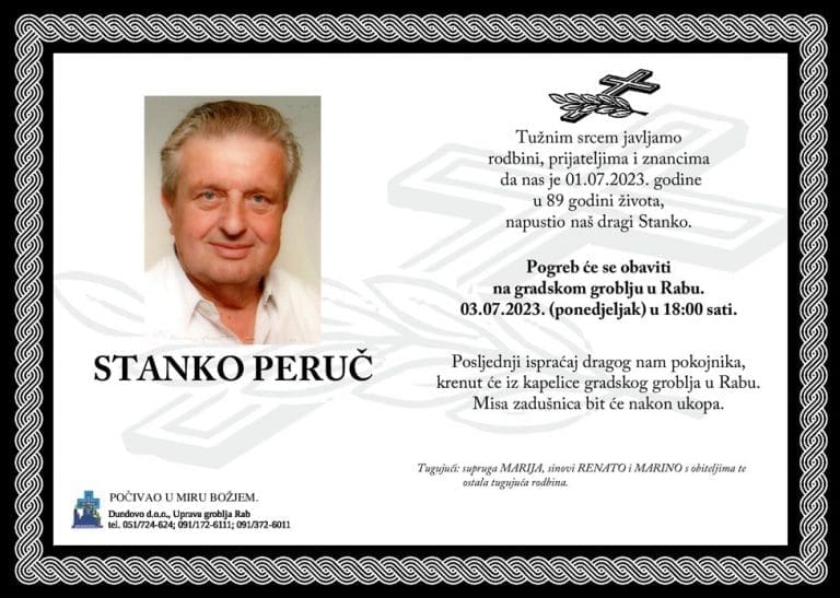 STANKO PERUČ
