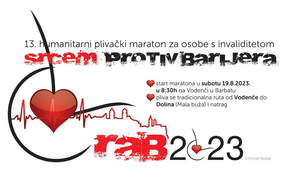 Najavljujemo 13. humanitarni plivački maraton za osobe s invaliditetom ”Srcem protiv barijera”