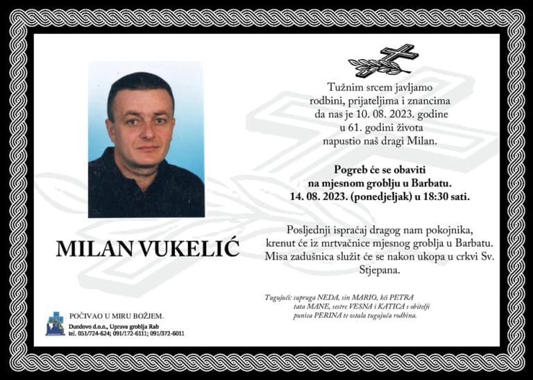 MILAN VUKELIĆ