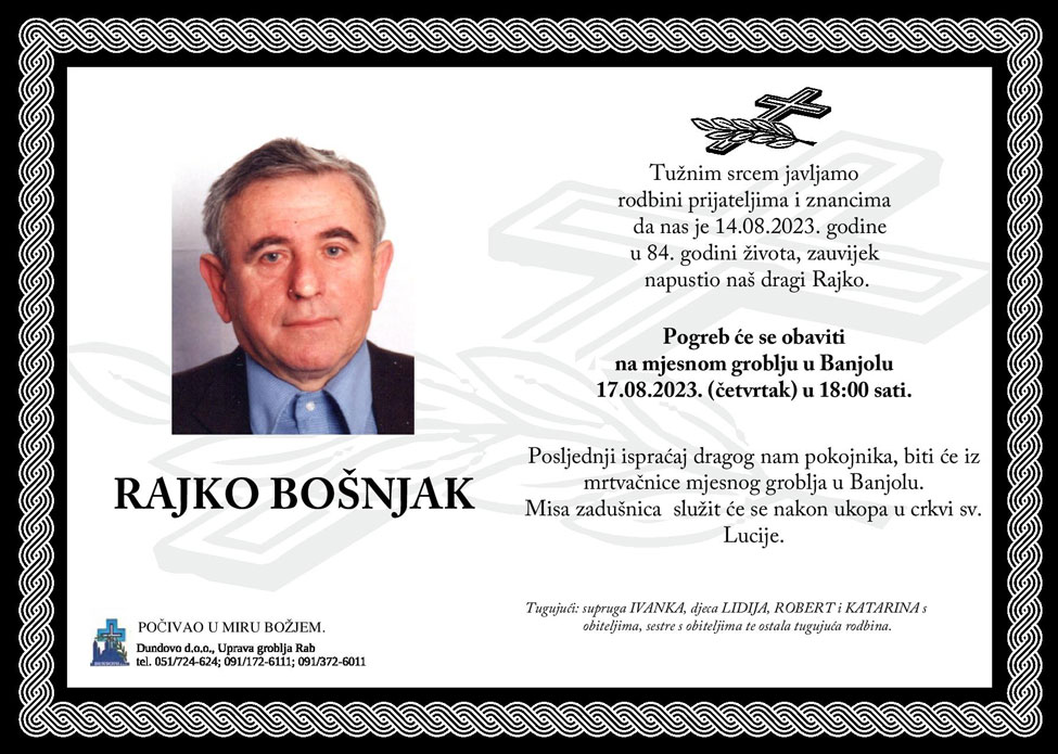RAJKO BOŠNJAK
