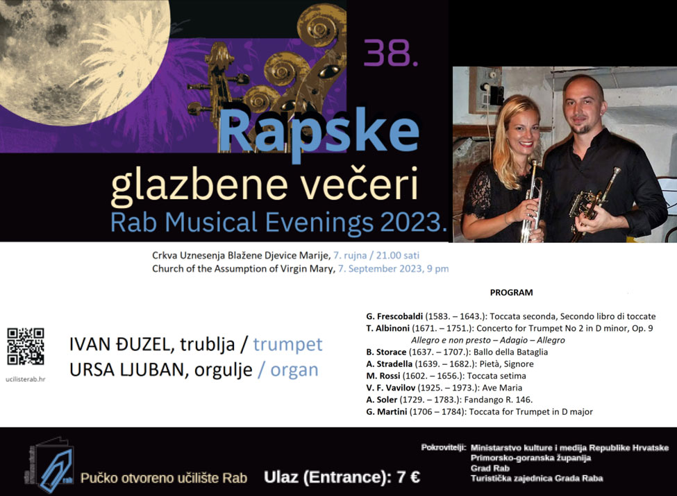 RGV | Koncert Ivana Đuzela na trublji i orguljašice Urse Ljuban RGV | Koncert Ivana Đuzela na trublji i orguljašice Urse Ljuban