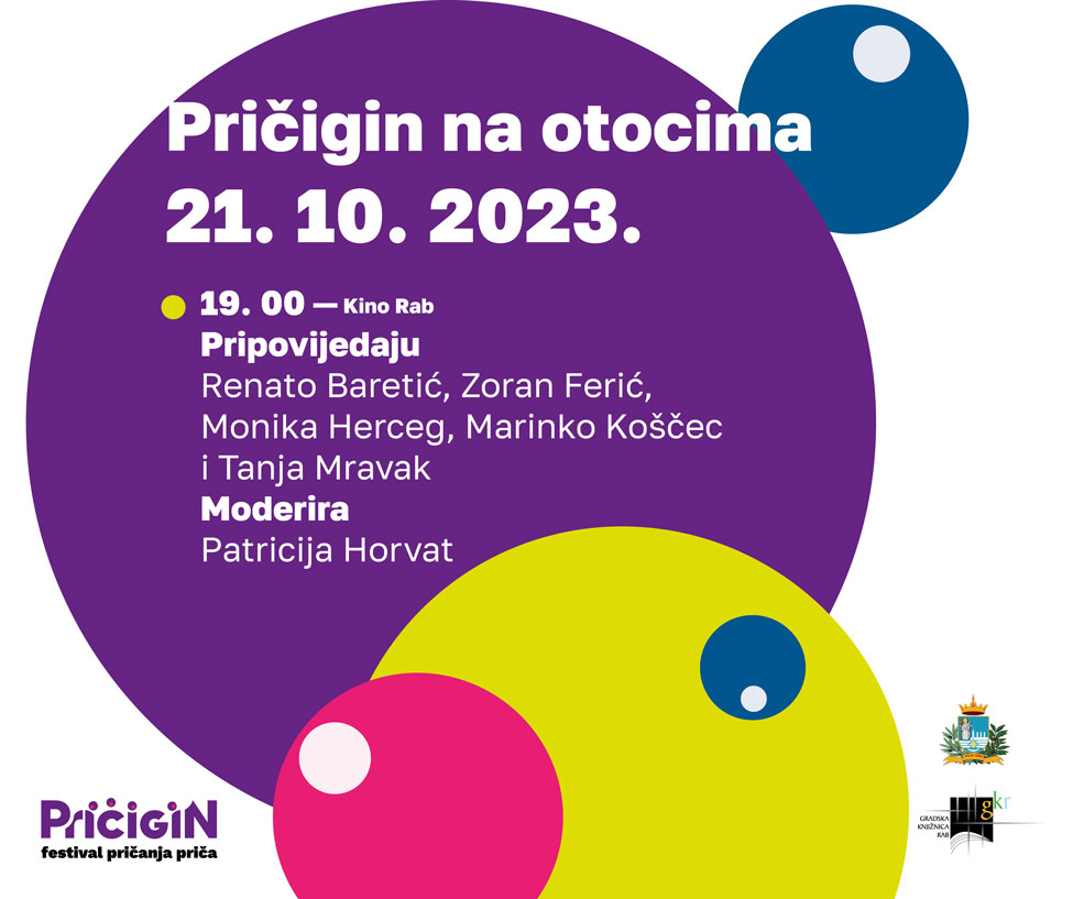PRIČIGIN NA OTOCIMA | Festival pričanja priča PRIČIGIN gostuje na Rabu PRIČIGIN NA OTOCIMA | Festival pričanja priča PRIČIGIN gostuje na Rabu