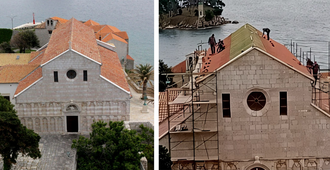 Poziv župljanima za pomoć u obnovi krova župne crkve Uznesenja BD Marije Rab