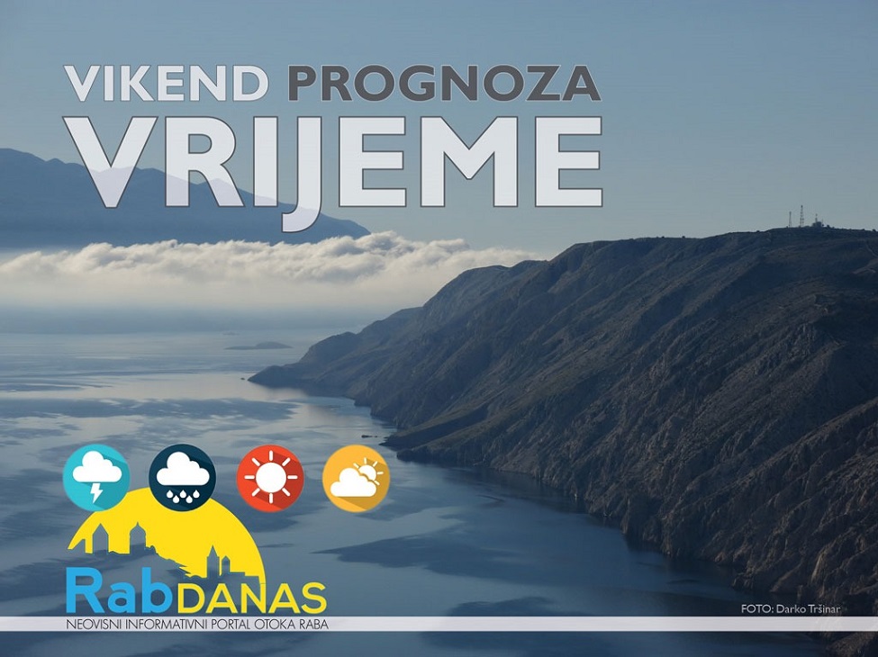 Vremenska prognoza za vikend | Na Rabu sunčano za Dan žena, ostatak vikenda kiša i jugo Vremenska prognoza za vikend | Na Rabu sunčano za Dan žena, ostatak vikenda kiša i jugo