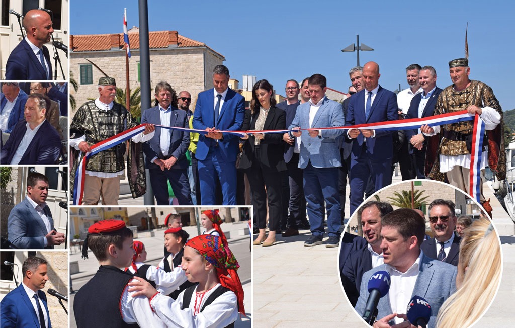 Rezanjem vrpce na rapskoj rivi simbolično je otvoren rekonstruirani dio obale u luci Rab (faza III)