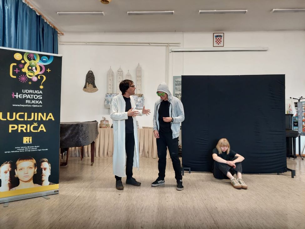 Kroz ‘Lucijinu priču’ rapski srednjoškolci učili o hepatitisu i adolescenciji