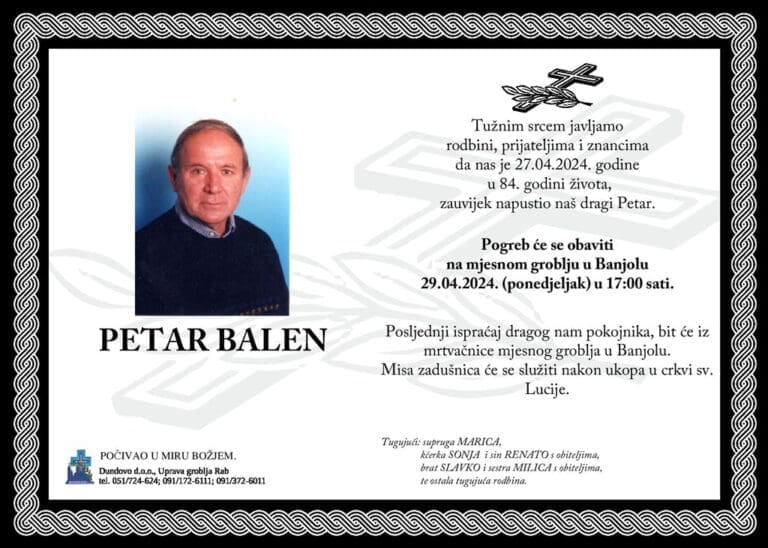 PETAR BALEN