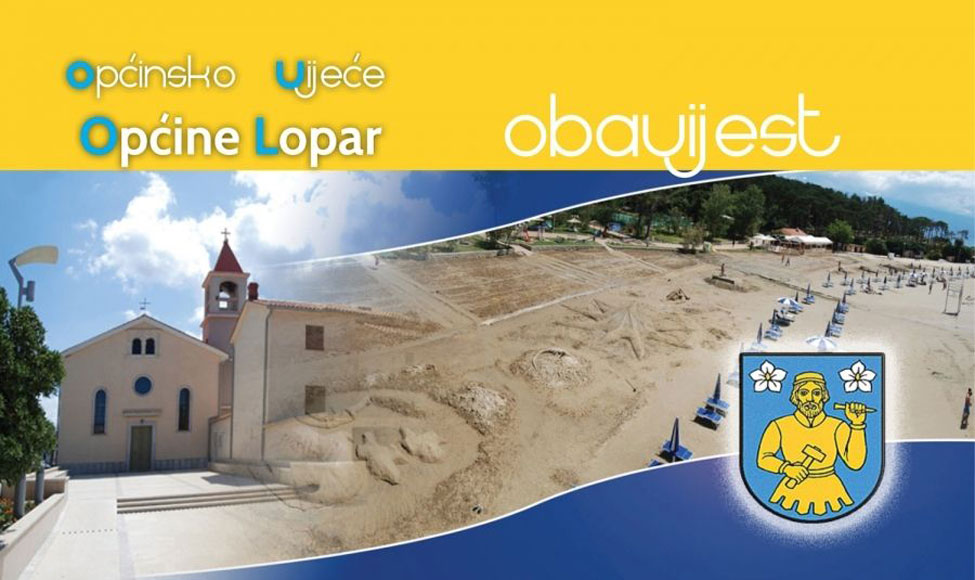 Sazvana 23. sjednica Općinskog vijeća Općine Lopar