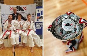 Seniorsko srebro za rapske karatiste na Prvenstvu Hrvatske u Zagrebu