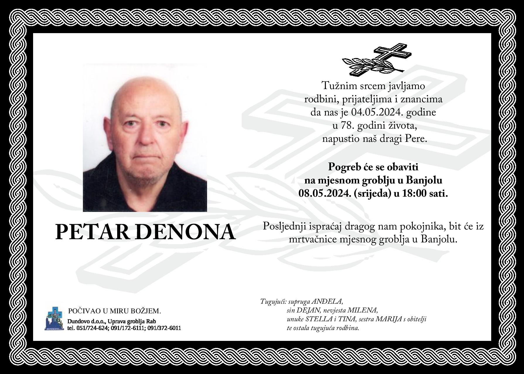 PETAR DENONA