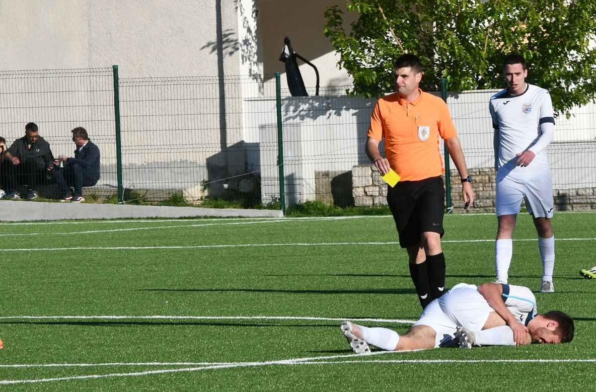 Seniori NK Rab u sudačkoj nadoknadi ostali bez bodova protiv NK Zamet