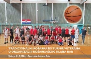 Ove subote će se održati tradicionalni košarkaški turnir veterana