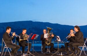 Podium Brass Kvintet nastupa na 39. Rapskim glazbenim večerima