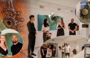 Pogledajte kako je bilo u Galeriji Rab na otvorenju samostalne izložbe Vice Glibote