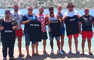 U znak zahvale njemački turisti na Rabu organizirali prigodno druženje za svoje spasioce