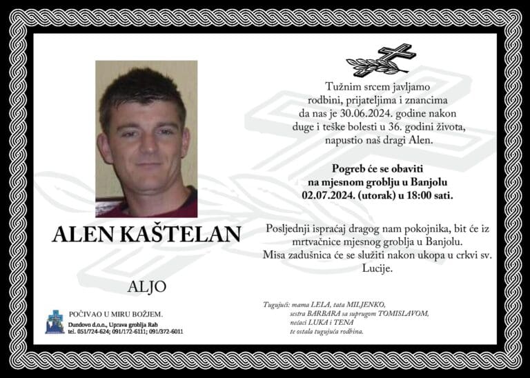 ALEN KAŠTELAN – Aljo