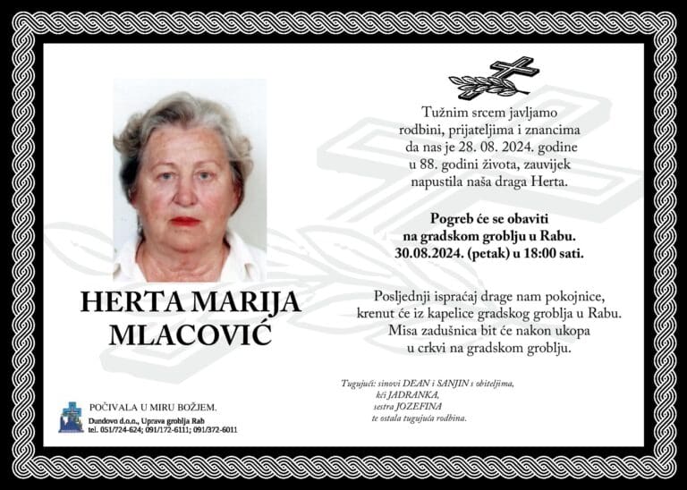 HERTA MARIJA MLACOVIĆ