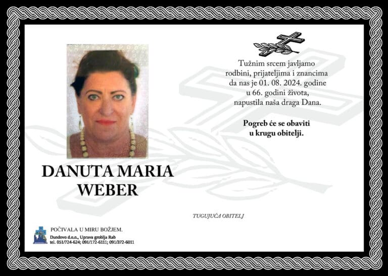 DANUTA MARIA WEBER