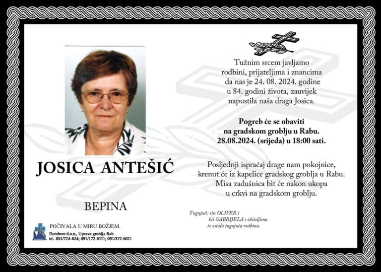 JOSICA ANTEŠIĆ – Bepina