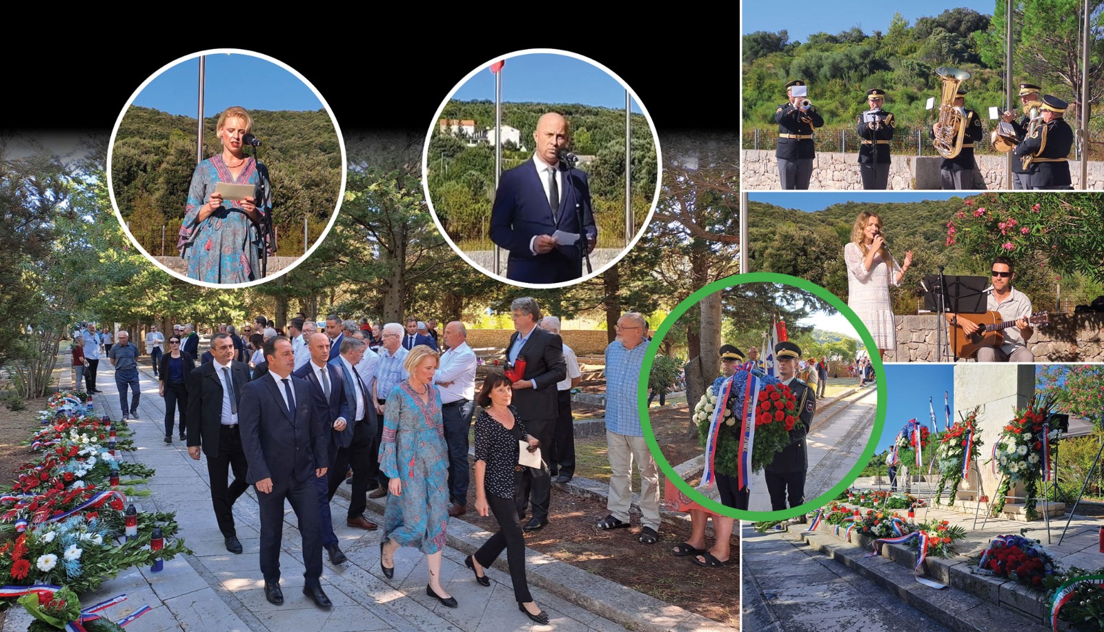 FOTO | Svečano obilježena 81. obljetnica oslobođenja Koncentracijskog logora Kampor FOTO | Svečano obilježena 81. obljetnica oslobođenja Koncentracijskog logora Kampor