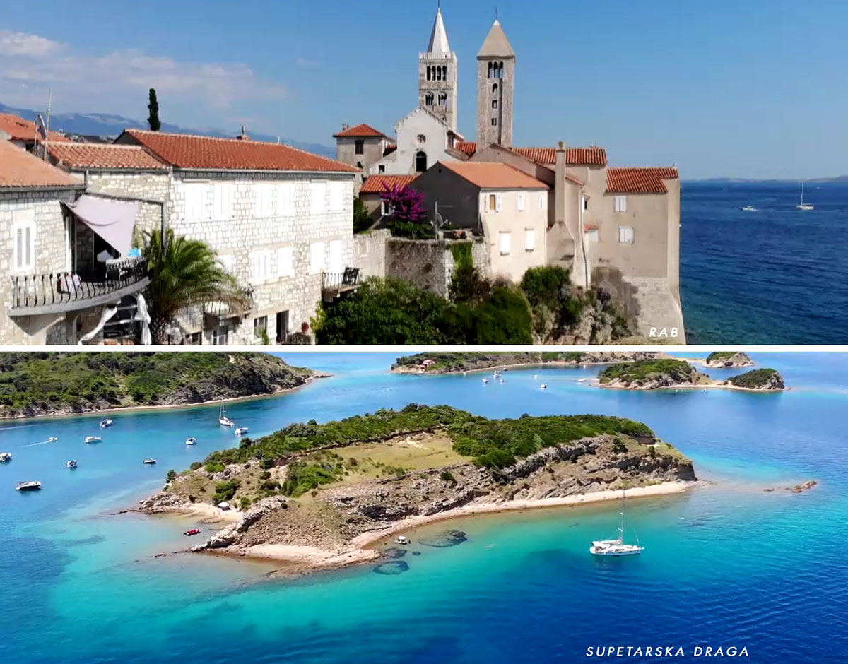 Pogledajte nove jinglove emisije “Dobro jutro, Hrvatska” koji prikazuju ljepote otoka Raba