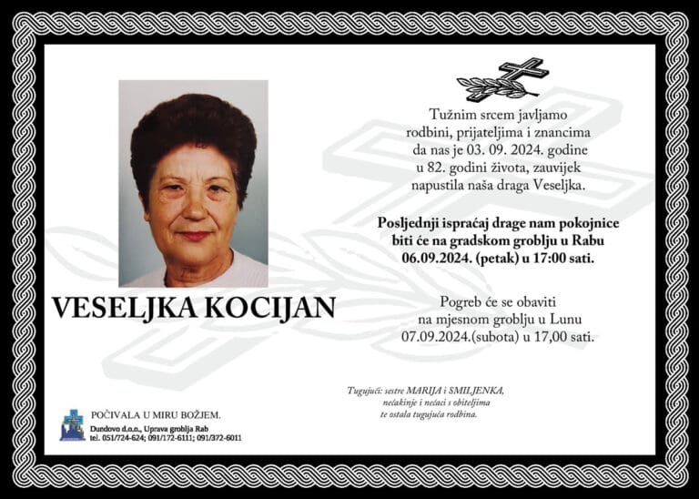VESELJKA KOCIJAN