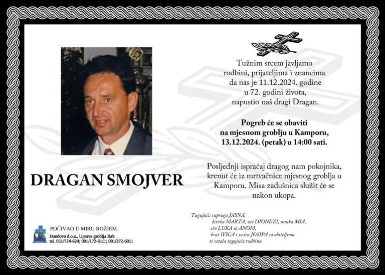 DRAGAN SMOJVER