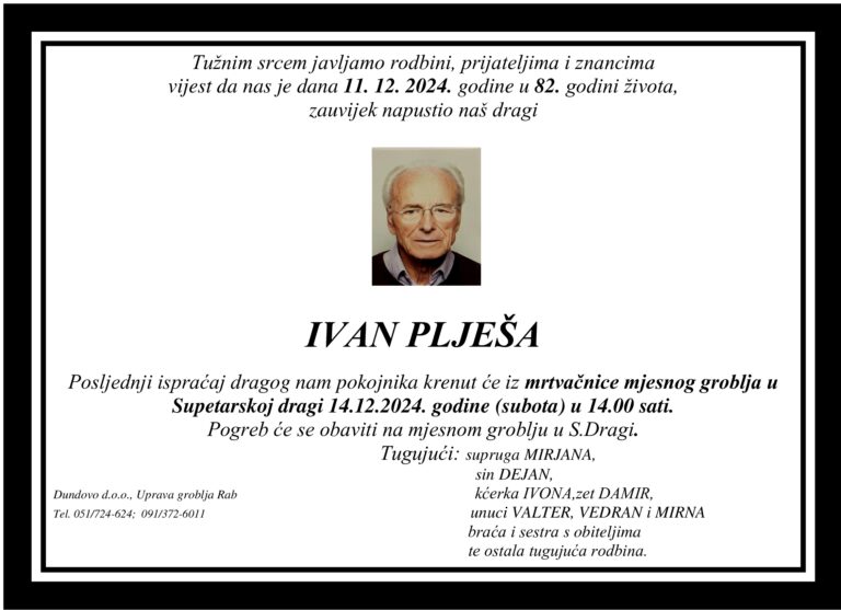 IVAN PLJEŠA