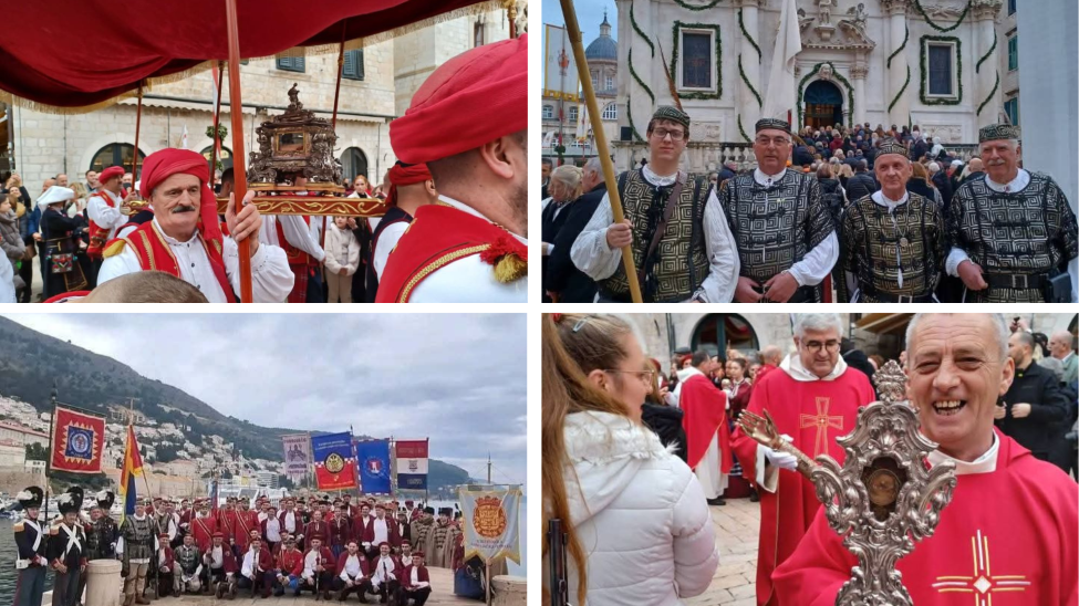FOTO | Rapski samostreličari tradicionalno sudjelovali u Dubrovniku na Fešti sv. Vlaha FOTO | Rapski samostreličari tradicionalno sudjelovali u Dubrovniku na Fešti sv. Vlaha