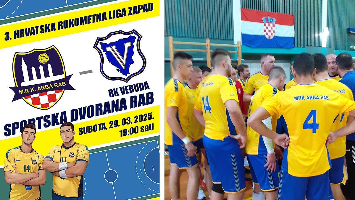 MRK Arba u subotu dočekuje Verudu i priželjkuje revanš za poraz u zadnjoj sekundi