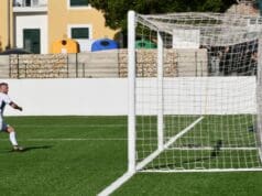 Seniori NK Rab do vrha napunili mrežu gostiju iz Mošćeničke Drage