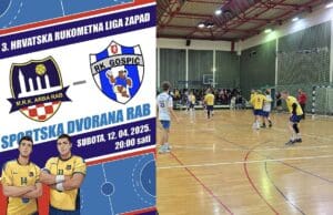 Dođite podržati naše rukometaše koji protiv RK Gospić traže šestu pobjedu sezone
