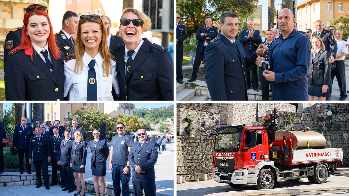 FOTO | Pogledajte kako je protekao svečani dan za naše rapske vatrogasce!