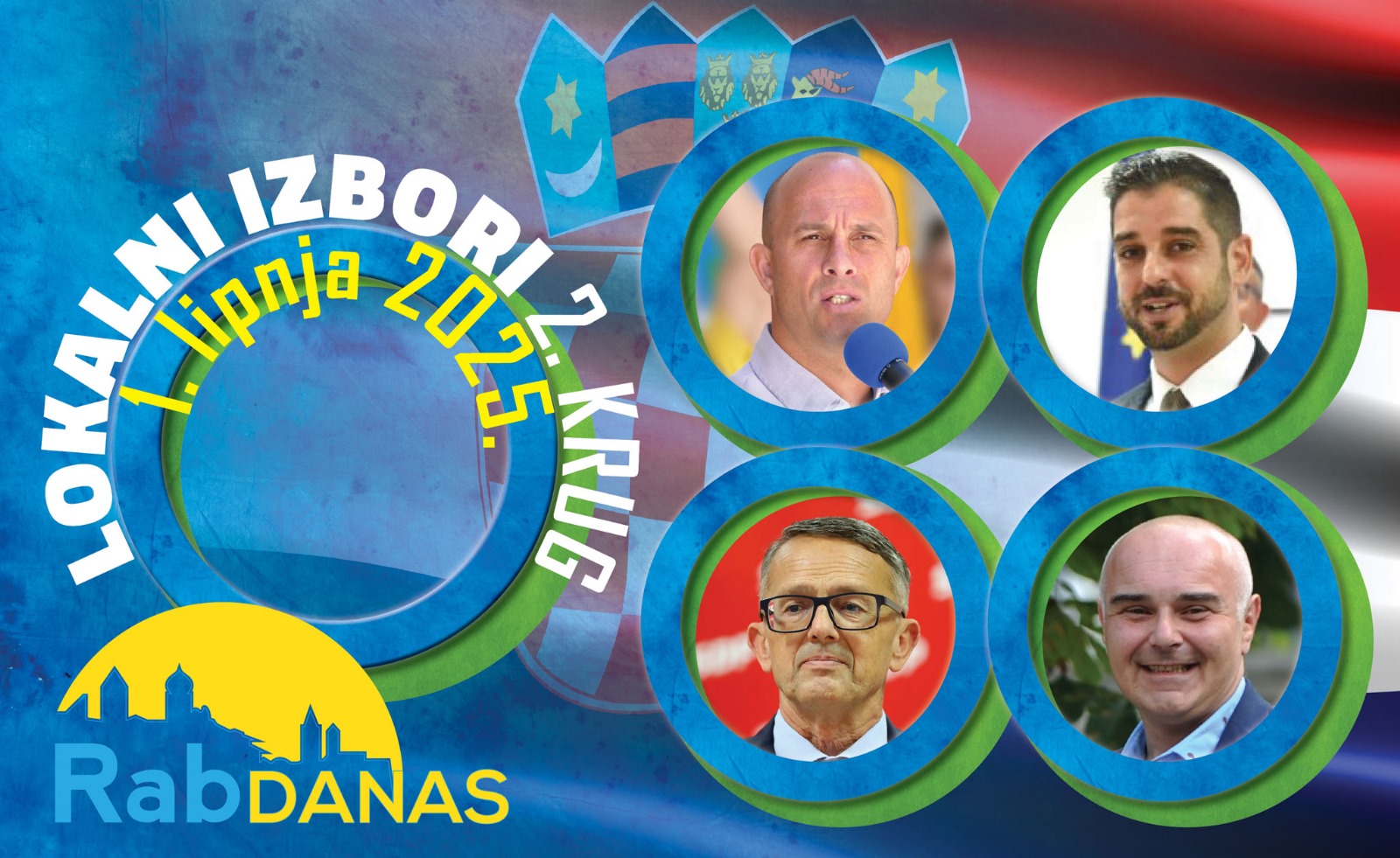 Otvorena su birališta u drugom krugu, biramo gradonačelnika Grada Raba i župana PGŽ-a