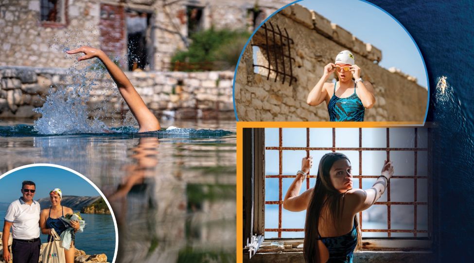 FOTO | Pogledajte kako je izgledao plivački “bijeg” Dine Levačić s Golog otoka FOTO | Pogledajte kako je izgledao plivački “bijeg” Dine Levačić s Golog otoka