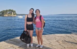 Rabljanke u selekciji PGŽ! Tonka Debelić i Marta Grce predstavljale svoj otok na Zametu