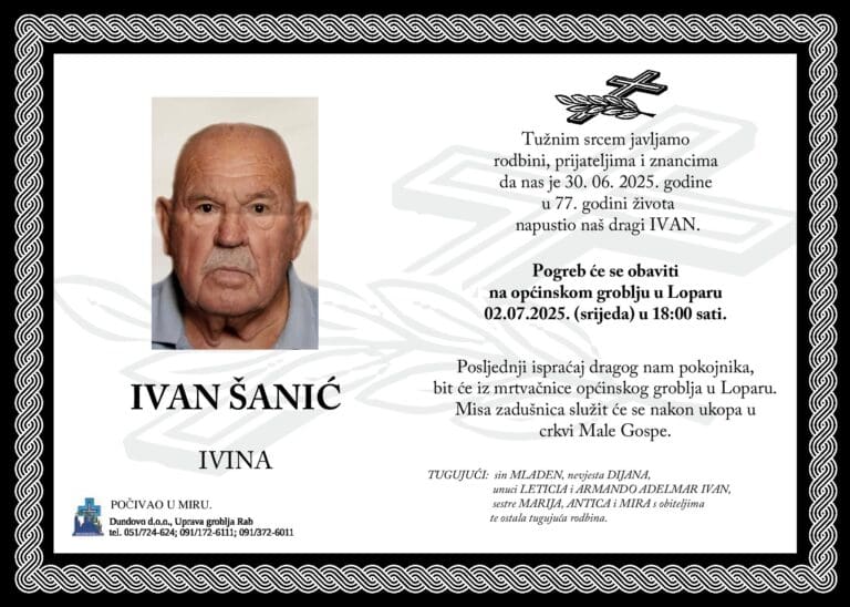 IVAN ŠANIĆ – Ivina